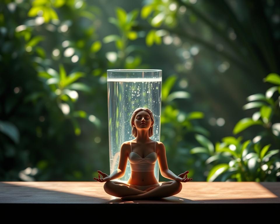 agua concentración salud mental