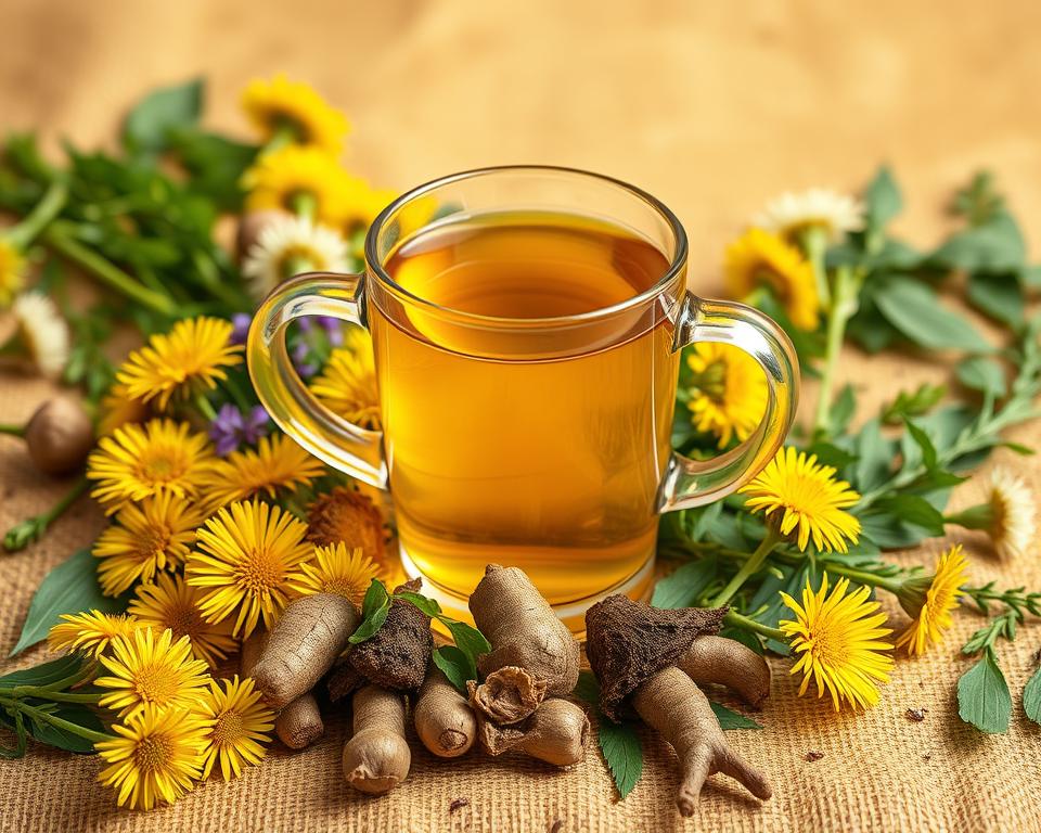 beneficios infusión diente de león
