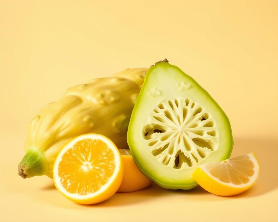 comprar chayote y limón fresco