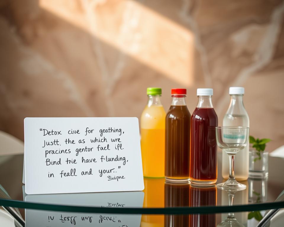 testimonios sobre la efectividad de bebidas detox